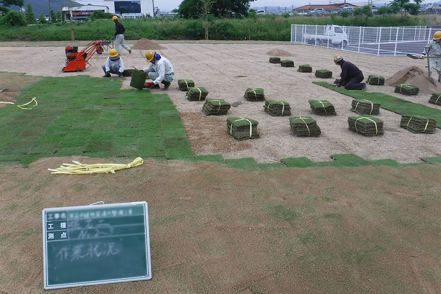 芝貼り付け